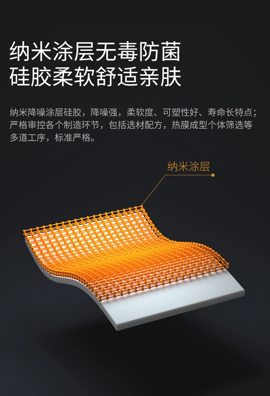 Nút tai cách âm chống ồn nút tai ngủ ngủ ngủ câm nút tai chống ồn ký túc xá nút tai silicon bảo vệ công nghiệp đồ bịt tai chống ồn