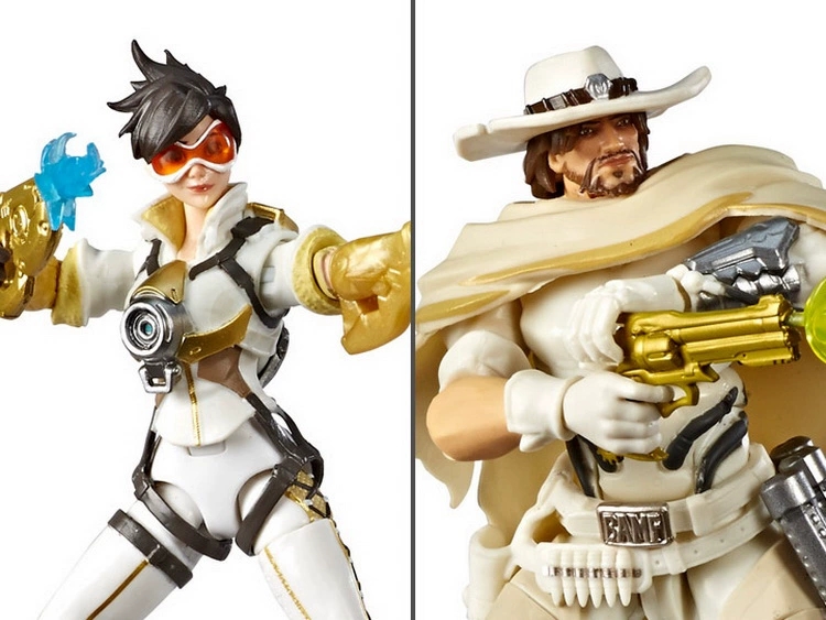 Figura Overwatch Ultimates Tracer E Mccree Da Hasbro E6771