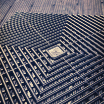 KLCB harsh car wash house grille 4s shop car beauty net dig-free plastic splicing drainage station floor