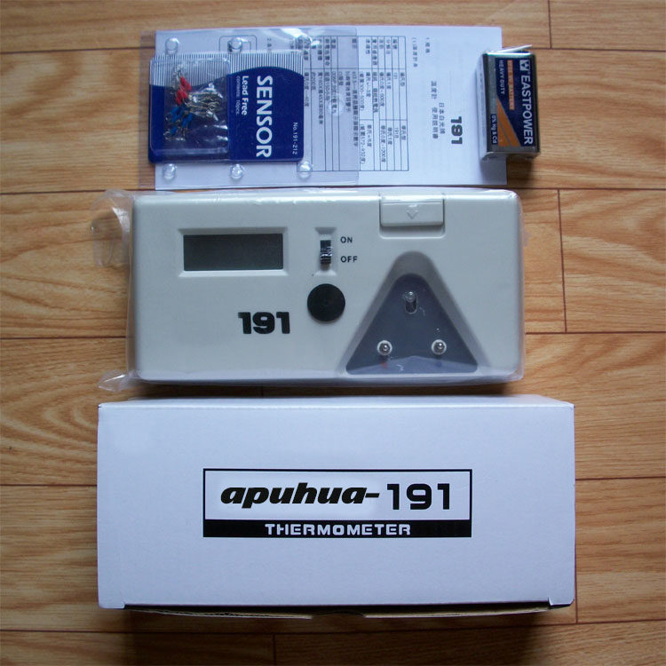 Anpuhua 191 soldering iron head tester electric soldering iron solder thermometer FG-100 thermometer to catch the temperature line