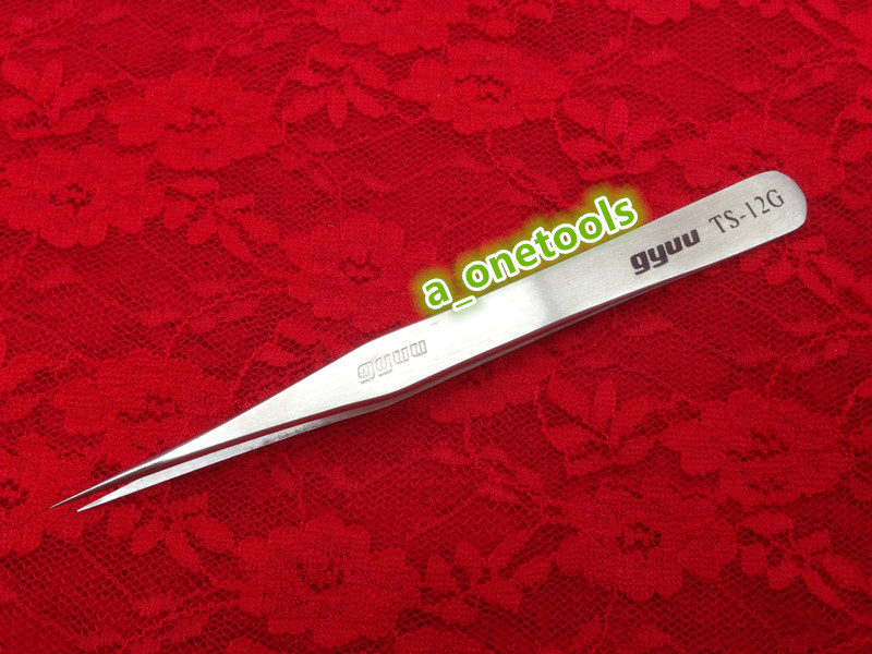 Handmade Beauty Medecor Mobile Phone Stitch Ligament Accessories Stainless Steel Pointed Tweezers Niko Cramp Pinch 12G-Taobao