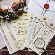 Judy handmade pure original TAG large size 3 sizes 12 sheets