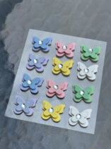 Judy handmade scrapbook scrap card collage DIY hand account material cardboard material butterfly