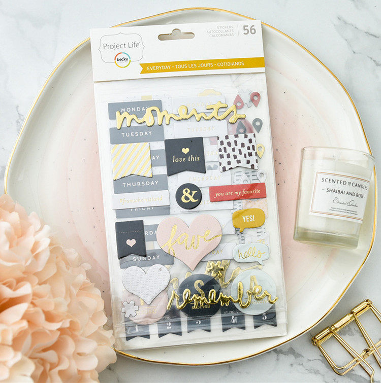 Judy hand-laid bronzed hard cardboard pre-cut 3D solid sticker scrapbook decorated with 3 pieces of clothing