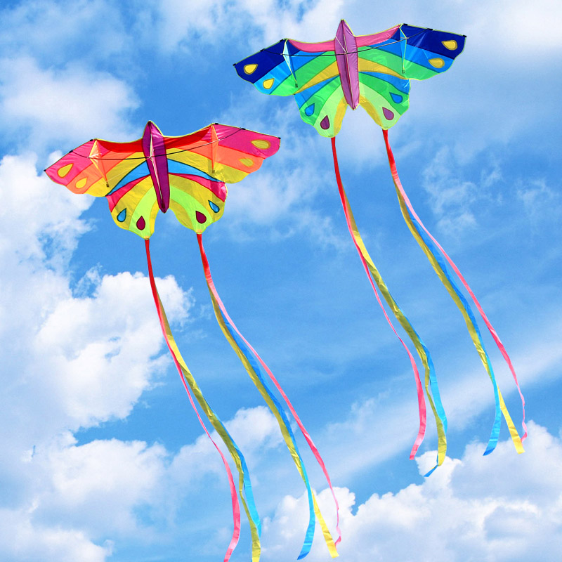 Weifang kite colorful butterfly kite reel Phoenix adult children how to fly Breeze easy to fly large adults only