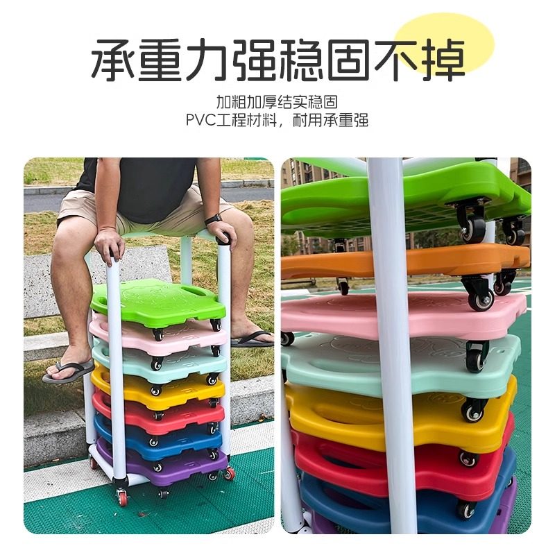 2025年智能幼儿园教具玩具收纳架选购全攻略：呼啦圈皮球收纳车防水防潮户外收拾柜可定制？