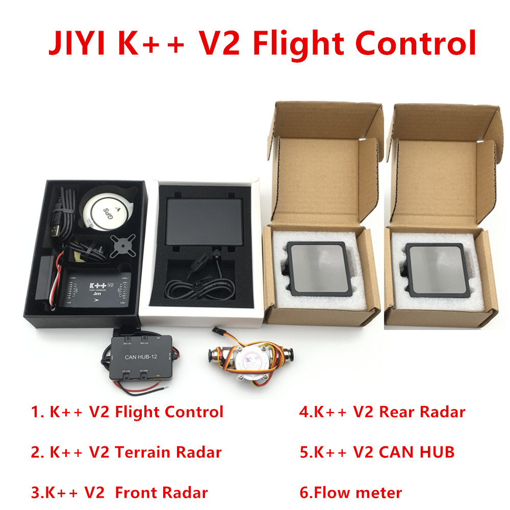极翼 JIYI K++ V2 多轴 农用植保飞控 AB点自主飞行 仿地避障雷达