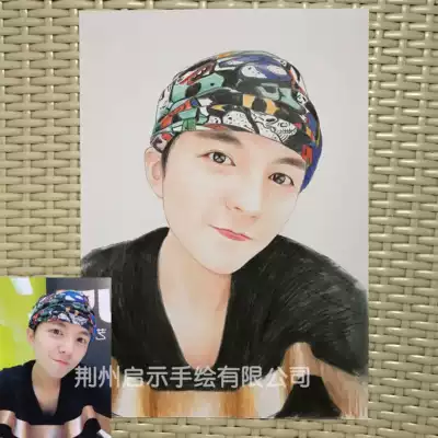 Hand-painted characters Color avatars Color pencil portraits Send picture frames Sketch avatars send girlfriend creative birthday gifts