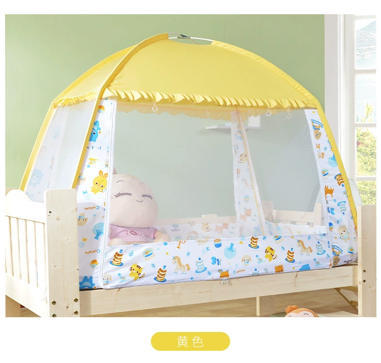 Giường chống muỗi cho trẻ em đầy đủ đáy yurt