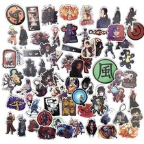 Naruto stickers hand account 70 popular cartoon anime waterproof Naruto Sasuke Kakasi with Earth stickers