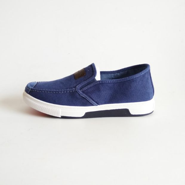 Đôi sao thời trang đích thực giày nam bình thường nhẹ nhẹ dưới một bàn đạp denim thoáng khí thể thao giày vải giày thể thao nữ