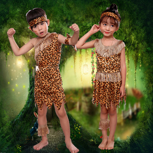 African drum costumes for children Indian Aboriginal costumes for children, primitive hunters for costumes for savages