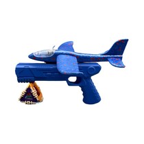 Ejection foam aircraft launch gun boy boy outdoor sports hand-thrown flying glider child childrens toy