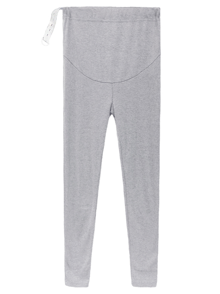 Maternity Pants for Summer, Modal Thin Style, Large Size, Non-Tightening, Belly-Supporting Long Pants, Suitable for Wearing Outside, Maternity Leggings — 5