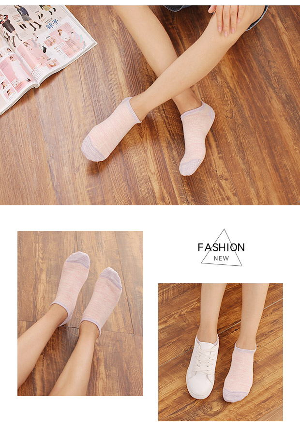 Vớ nữ vớ mùa thu và mùa đông vớ cotton thấp để giúp tàu vớ ngắn ống vớ thể thao học sinh Hàn Quốc dễ thương vớ nữ phong cách Harajuku - Vớ bông tất adidas cổ ngắn