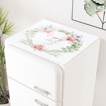 Nordic washing machine waterproof cover cloth modern simple pvc universal dust cover refrigerator cover towel drum ten kg