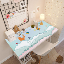 Cartoon Cute Table Mat Elementary School Kids Eye Care Study Desk Special Silicone Writing Desk Computer Book Tablecloth Waterproof Anti Dirty