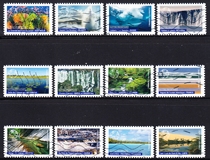 French letter marketing stamps 2022 Our Blue Planet 1 set of 12 (self-adhesive)