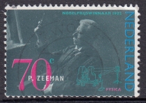 Dutch Letter Marketing Stamps 1991 Nobel Prize Winners 3-2: Physicist Peter Zeeman