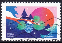 French letter stamps 2020 Christmas My Costume 12-7