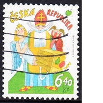 Czech letter marketing stamps 2002 Christmas 2-1