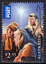 Australian Letter Sales Stamps 2013 Christmas 2-2: Shepherds