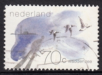 Dutch letter stamps 1982 Wadden Sea 2-2: Brent Geese