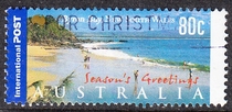 Australian Letter Sales Stamps 2000 International Stamps Greetings 1-1: Byron Bay
