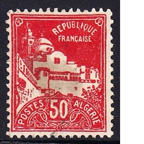 Algerian letter stamps 1930 Pecherie Mosque