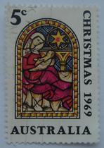 (Special Offer) Australian Letter Sales Stamps 1969 Christmas 2-1