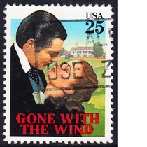 United States Letter Sales Stamp 1990 Classic Movie 4-2: Gone with the Wind