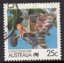 Australian Letter Marketing Stamps 1988 Living Together 27-9: Housing