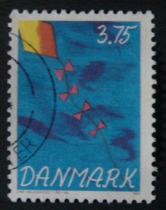 Danish Letter Marketing Stamps 1994 Childrens Stamp Design Competition 1-1: Kite