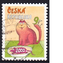 Czech Letter Marketing Stamps 2000 The Last Stamps of the Millennium 1-1