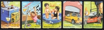 Australian letter marketing stamps 2009 Australia is good at creativity 1 set of 5 (self-adhesive)