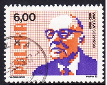 Polish letter stamps 1982 Mathematician 4-2: Szypinski