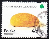 Polish Letter Marketing Stamps 1995 100 Years of the Polish Peasant Movement 1-1