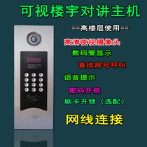 Visible building Walkie-Talkie building intercom phone building intercom system video intercom doorbell