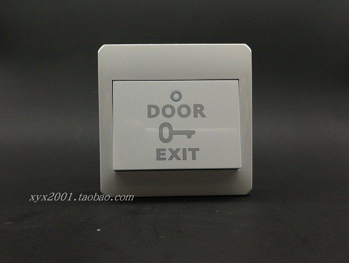 Access control system door out keys out door switch doorbell button open door switch 86 boxes clear and open
