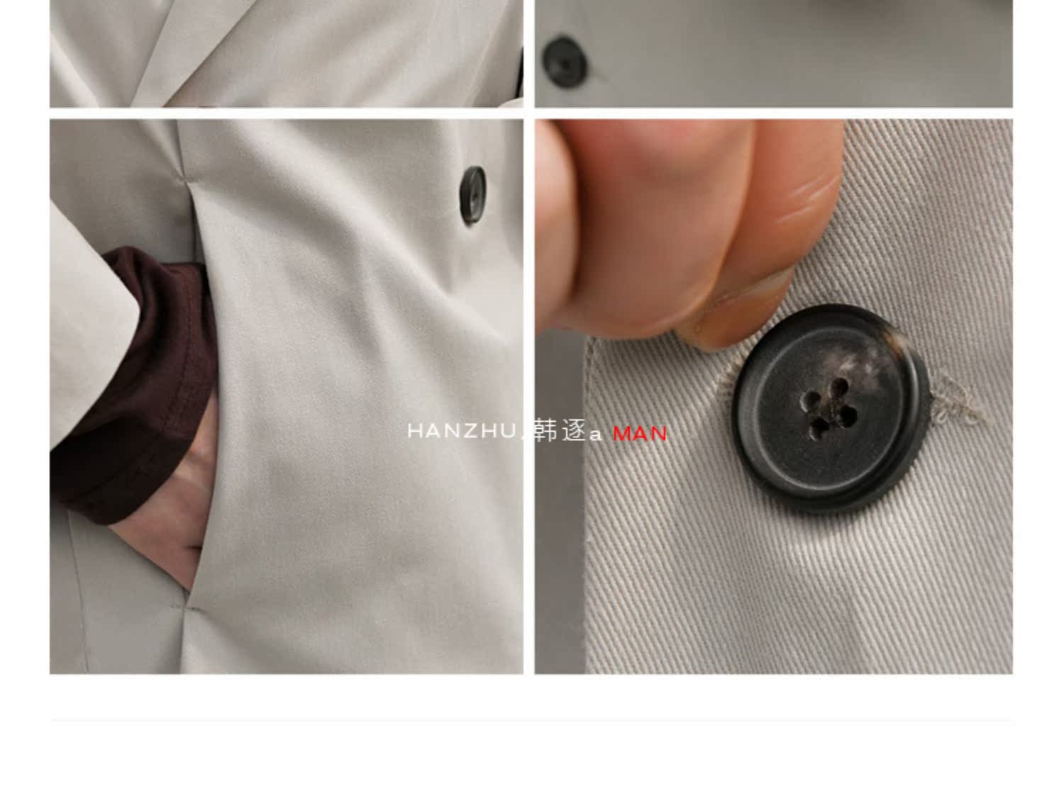 Mùa xuân 2019 phiên bản Hàn Quốc của bộ phận mỏng đẹp đích thực áo gió nam dài phần sinh viên áo khoác rộng kích cỡ áo khoác nam - Áo gió áo gió không thấm nước