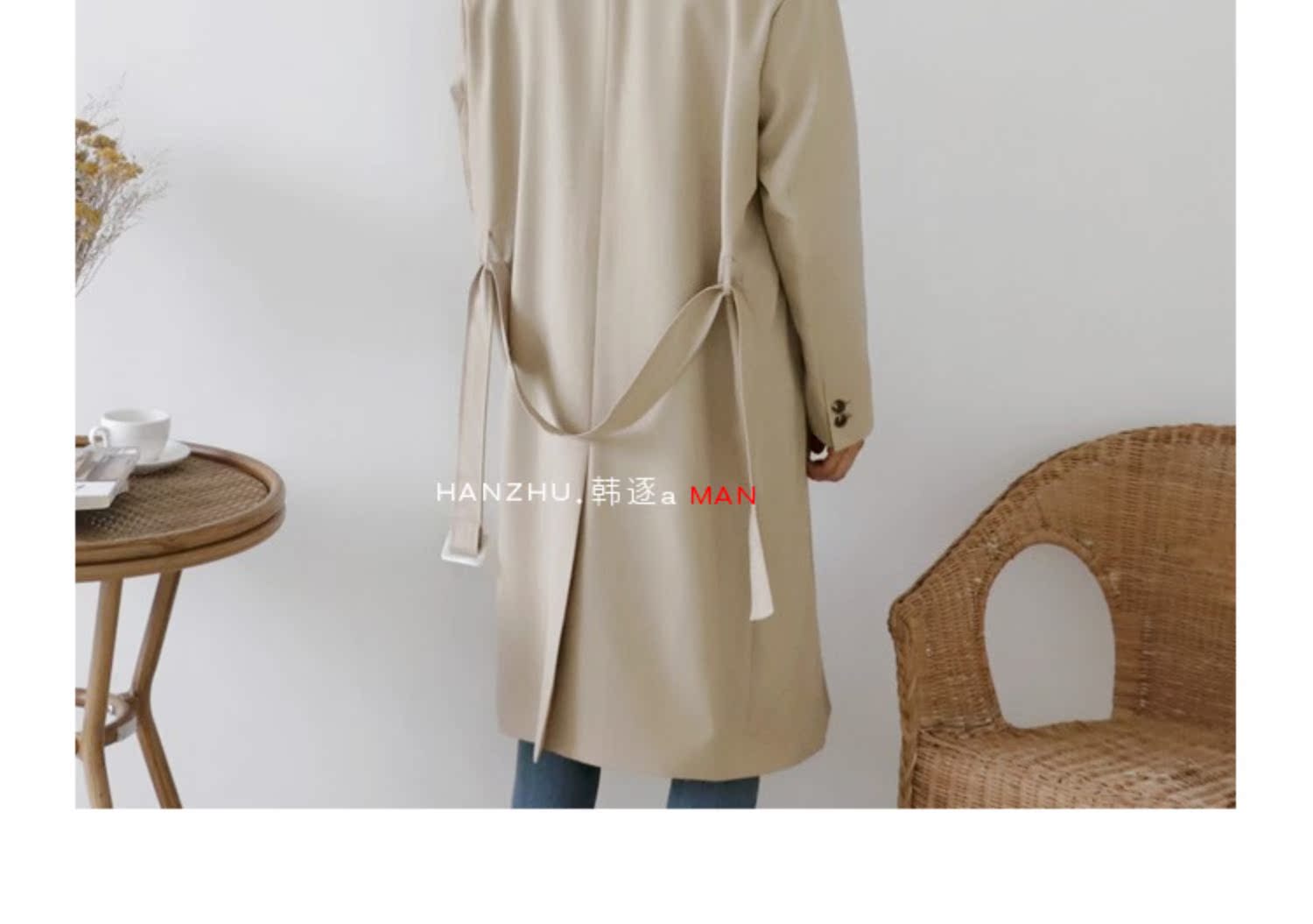 Mùa xuân 2019 phiên bản Hàn Quốc của bộ phận mỏng đẹp đích thực áo gió nam dài phần sinh viên áo khoác rộng kích cỡ áo khoác nam - Áo gió áo khoác nam