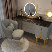 Light luxury dressing table storage cabinet integrated modern bedroom small apartment table Net red ins simple dressing table