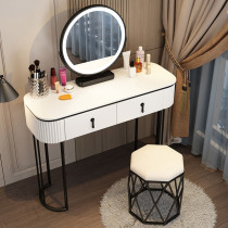 Dressing table Net red ins Wind bedroom girl modern style super small mini dresser dressing table storage cabinet