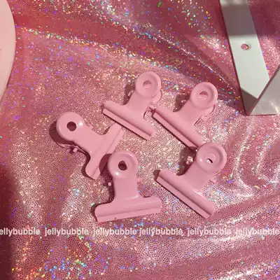 * jelly bubble * girl pink storage clip 3cm candy color utility clip