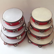 Olff percussion instrument teacher Suzudrum Childrens kindergarten hand beat drum toy rocking goat leather dance small drum