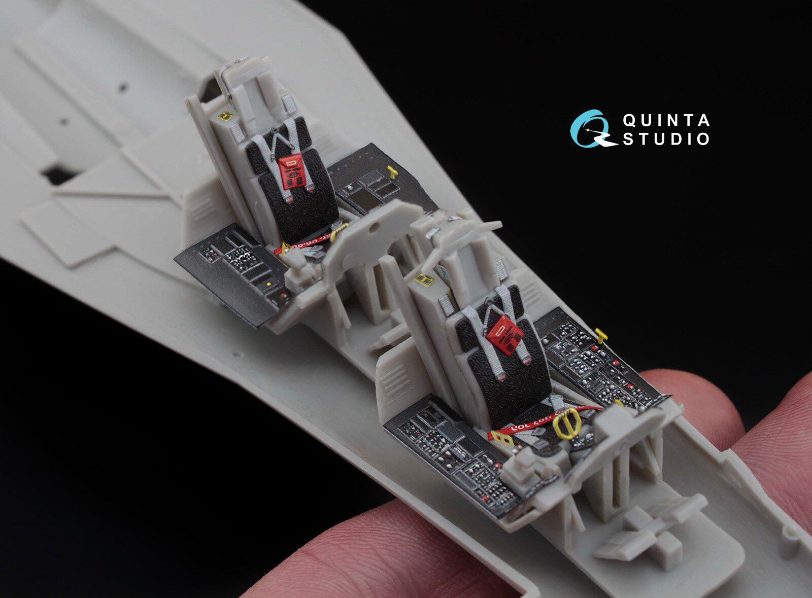 Модель самолета quinta studio 48046 1/48 f-16i 3d打印彩色座舱贴 配 长谷川 sutdio
