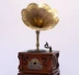 Big Horn Antique Gramophone Phòng khách Retro Trang trí điện Vinyl Máy ghi âm Vintage Gỗ Loa Nhà Phong cách Châu Âu Máy hát