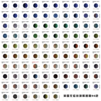 Прозрачный комплект, 96 цветов, 30 грамм