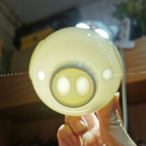 White porcelain tea set mutton fat jade porcelain master cup tea ceremony accessories Puer jade porcelain tea cup pigs head cup with slight flaws