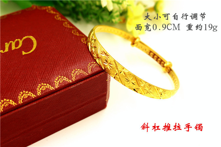 Vòng tay Sha Jin nữ từ lâu không phai đồng euro cưới cưới Việt Nam mạ vàng 24k999 rồng và phượng vàng vòng lv